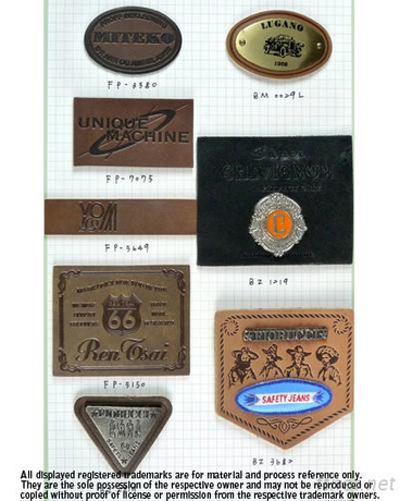 Leather Label , Patches